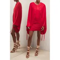 Reiss Batwing Jersey Mini Dress Red Taglia: 4 | Abiti Mini Outlet | Donna | Rosso