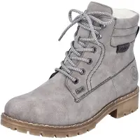 Rieker Stivaletto stringato grigio