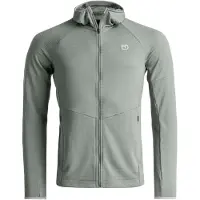 Ortovox Fleece Light Grid Hoody Giacca in pile Uomo (XXL, grigio)
