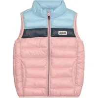 Color Kids Kid's Waistcoat Quilted Colorblock Gilet sintetico Bambini (164, fuchsia)