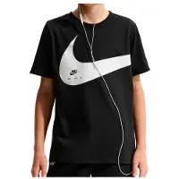 Nike Kid's NSW Tee Club Energy T-shirt Bambini (XL, nero)