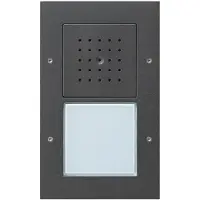 Gira Posto esterno 1f antracite 126667 Comunicazione con la porta