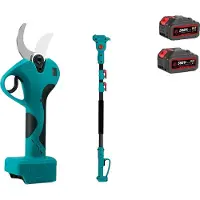 OEM Potatore elettrico da giardino, motore brushless, modalità di lunghezza regolabile, 2 batterie spina UE