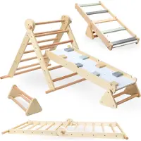 Mamabrum Parco giochi in legno di - Promuove la creatività e le abilità motorie