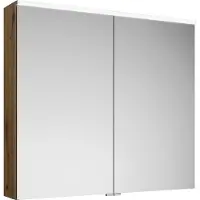 Burgbad Armoires de toilette Eqio avec éclairage LED à poser, 2 portes, 900x800x170mm, SPGS090F5662, SPGS090F5662