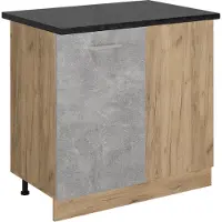 Vicco Mobile ad angolo cucina R-Line Calcestruzzo 86 cm , PL Antracite, Model 53978