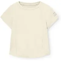 Mini A Ture Kid's Matlois T-Shirt Maglia funzionale Bambini (140 - 10 Years, bianco)