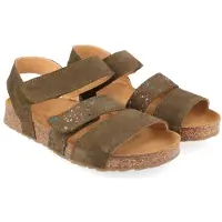 Haflinger Women's Leni Sandali Donna (36, marrone)
