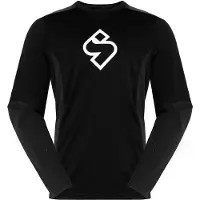 Sweet Protection Hunter II Park Long Sleeve Maglietta da ciclismo Uomo (L, nero)