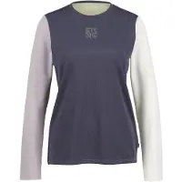 Stoic Women's Performance ForsvikSt. Longsleeve Maglia funzionale Donna (3XL, grigio/blu)