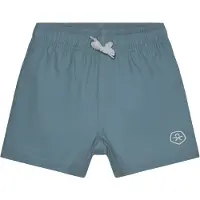 Color Kids Kid's Swim Shorts Solid Pantaloncini Bambini (92, turchese/grigio)