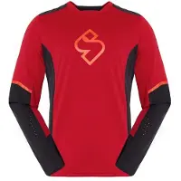 Sweet Protection Hunter II Park Long Sleeve Maglietta da ciclismo Uomo (S, rosso)