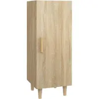 Syfax Credenza Rovere Sonoma 34,5x34x90 cm in Legno Multistrato