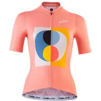 Nalini Singh Women's Miaohaus Jersey Maglietta da ciclismo Donna (M, rosso)