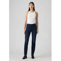 Levi's 724 High Rise Straight Jeans Dark Indigo Taglia: W29L32 | Jeans straight fit Outlet | Donna | Blu