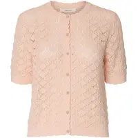 Selected Cardigan A Maglia Donne Rosa M