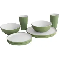 Outwell Gala Geschirrr-Set 2 Personen Set stoviglie olivia