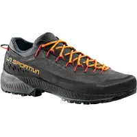 La Sportiva - Scarpe da avvicinamento - TX4 Evo Carbon/Papaya per Uomo in Pelle - Taglia 41 - Nero