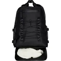 Rains Trail Mountaineer Rolltop Large W3 Zaino da viaggio nero