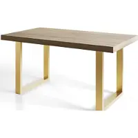 Alpi Möbel Tavolo da Pranzo Allungabile, Rovere Sonoma, 120-220X80X77 cm