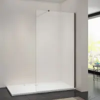 Sonni Cabina doccia 80x200cm, con stabilizzatore, con range di regolazione, cabine doccia con nano-rivestimento