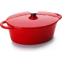 Ibili Cocotte Round Oval 27x21 Cm