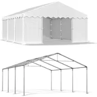 Das Company Tenda del magazzino estivo 4x6 Bianco SUMMER MPE