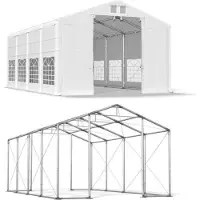 Das Company 6x8 partito bianco Tenda WINTER PLUS ISD