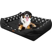 TexCorp Letto per cani "Puffy" - XL: 92x73 cm | letto per cani, divano per cani, cesto per cani, materasso per cani, divano per cani | Doggy
