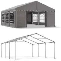 Das Company Tenda estiva 6x6 Grigio SUMMER IPE