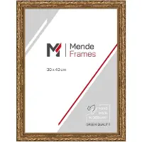 MendeFrames Cornice barocca H530 oro 40x40 cm con vetro acrilico