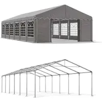 Das Company Tenda estiva 6x12 Grigio SUMMER IPE