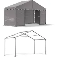 Das Company Tenda del magazzino estivo 3x2 Grigio SUMMER MPE