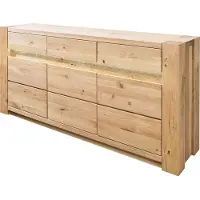 MASSIVMOEBEL24.DE MASSIVMOEBEL24 | Credenza in legno di quercia selvatica 173x40x85 oliato beige KENT #208