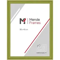 MendeFrames Telaio in legno massello, dimensioni 20x40 cm, finitura verde effetto legno, marca , modello H120