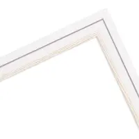 MendeFrames Cornice in legno bianca, dimensioni 10x20 cm, con vetro standard –