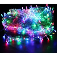 ROSNEK 30M 300 LED luci fatate colorate 8 modalità di luce impermeabile festa giardino decorazione interna luci di Natale