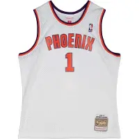 Mitchell & ness Canotta Basket Uomo Nba Alternate Jersey Hardwood Classics No 1 Anfernee Hardaway 2002-03 Phosun White/original Team Colors