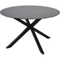 In And OutdoorMatch Tavolo - Rotondo - Ø120 cm - Alluminio - Vetro rivestito