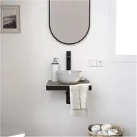 MOB-IN Lavabo + lavabo + specchio slimline SOHO