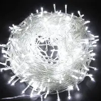 Lapalife Luci di fata 50m 400 LED 8 modalità di luce Impermeabile Indoor Natale Matrimonio Festa Giardino Decorazione, Bianco