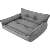 Stanislaw Jurga Letto per cani "Joker" imbottito - 105x80 cm - | tessuto Ekolen | divano, letto per animali, divano per cani, materasso | marca PillowPrim