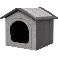 Stanislaw Jurga Casetta pieghevole per cani da interno ed esterno - R1 38x32cm - lavabile, leggera, OEKO-TEX