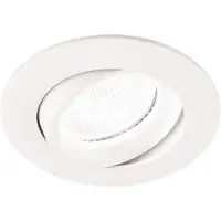 Orion Spot incasso Choice, alluminio, orientabile bianco