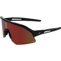 Alpina Sonic HR M Q-Lite Mirror S3 Occhiali da ciclismo rosso