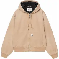 Carhartt WIP - Blouson en coton biologique - OG Active Jacket W Dusty H Brown per Donne in Nylon - Taglia M - Beige