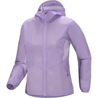 Arc'teryx - Giacca da trail antivento - Norvan Wind Hoody W Mallow per Donne in Pelle - Taglia M - Viola