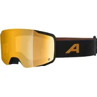 Alpina Taos Q S2 Maschera da sci nero