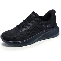 SKECHERS Sneaker bassa 'BOBS Squad Chaos - Solid Step' nero