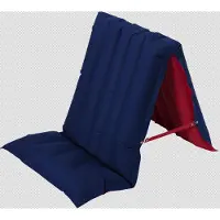 Happy People Materasso gonfiabile sedile/sdraio rosso/blu 78032